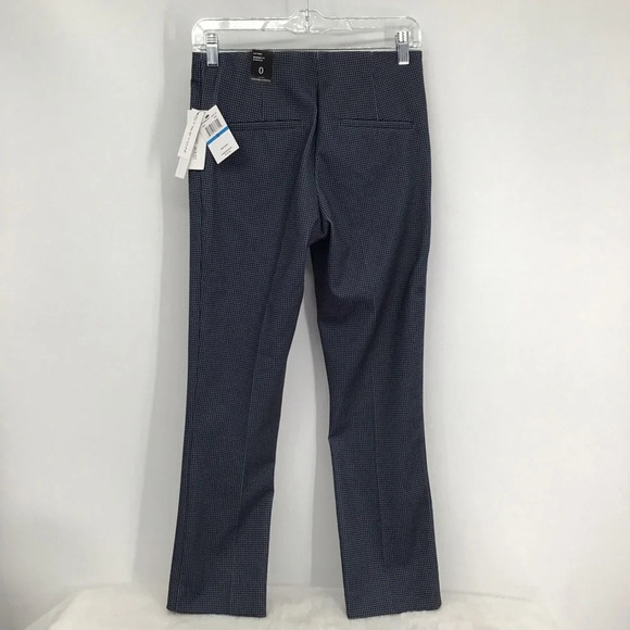 Amanda + Chelsea Stretch Comfort Hounds Tooth Casual Career Pant NWT Size 0 - Picture 2 of 9